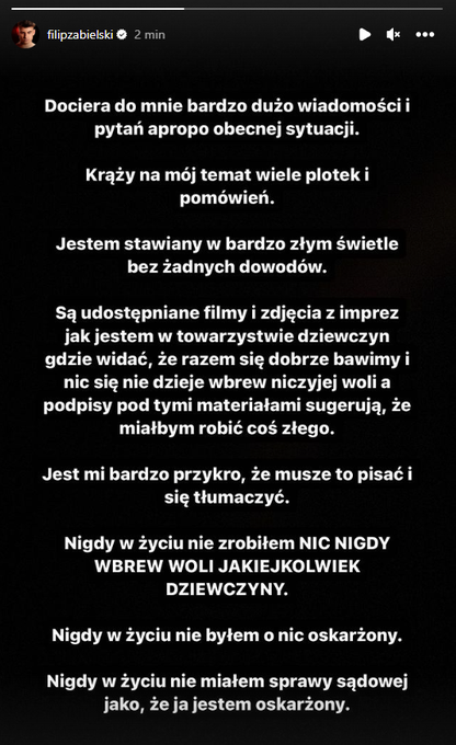 Samiguelski_77's tweet photo. oswiadczenie zabielskiego #pandoragate #gate #zabielski #wardega #dubiel https://t.co/mkFyWx5Gwg