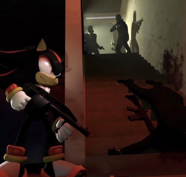 Gun Pissed Shadow The Hedgehog Off 