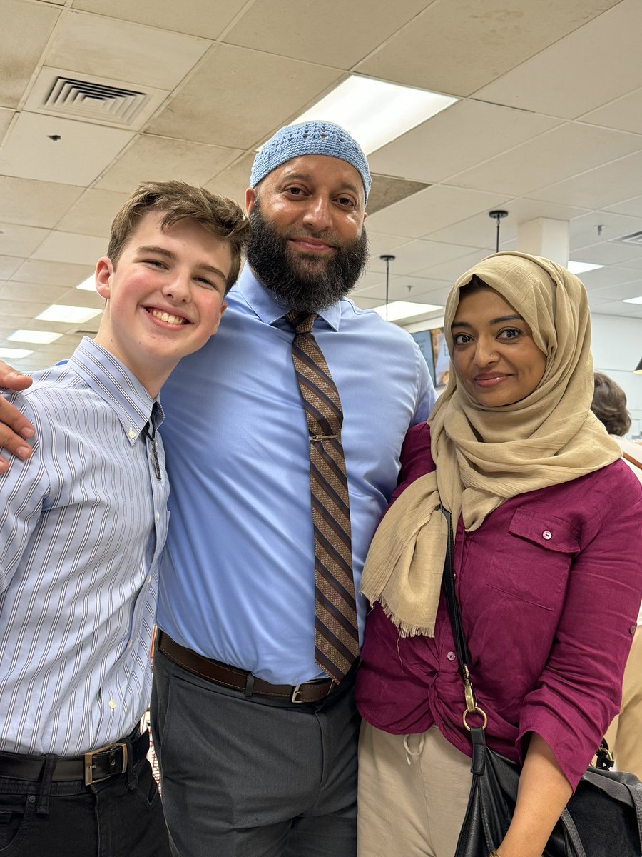Spent the day with these two and many other friends, old and new. I also had the craziest civics lesson on the state Supreme Court in beautiful Annapolis, MD. ❤️@rabiasquared #AdnanSyed