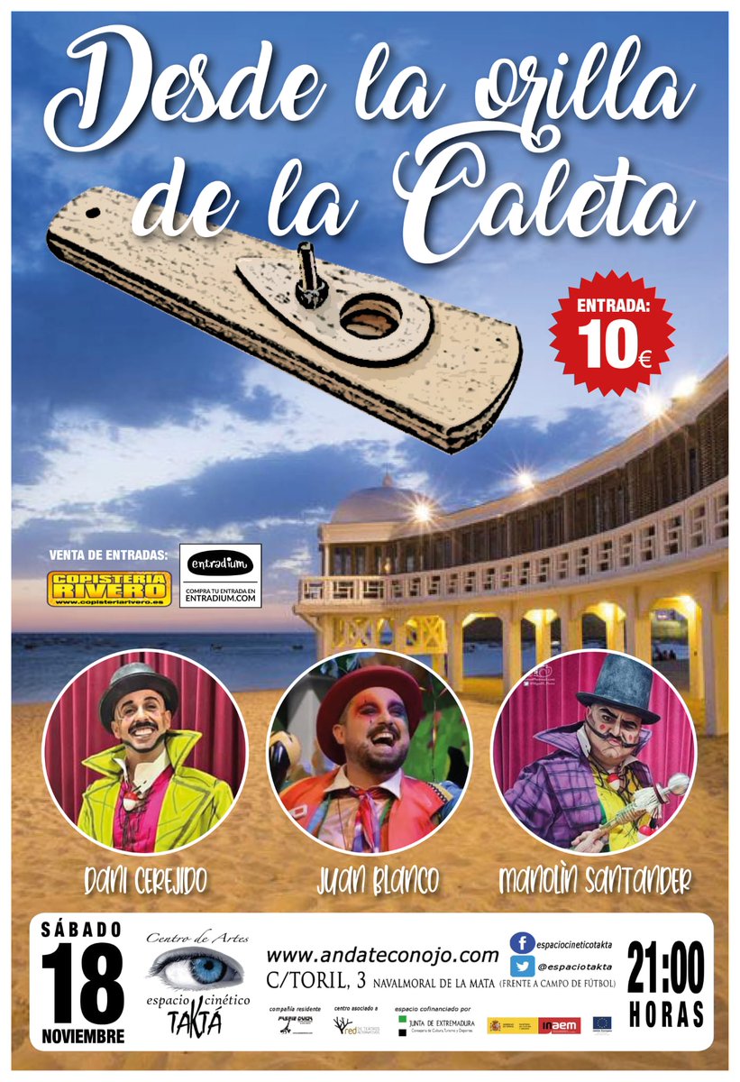 Volvemos a los tríos (de Carnaval) con un largo pero bonito viaje. 😍🚙

El 18 de Noviembre, <a href="/ManuelSantande1/">manolin_santander</a> , <a href="/Chicho_Cai/">Dani Cerejido</a> y un servidor, estaremos por tierras extremeñas, concretamente en Navalmoral de la Mata, para echar un rato de coplas de gran categoría ¡SUPERIOR! 👌