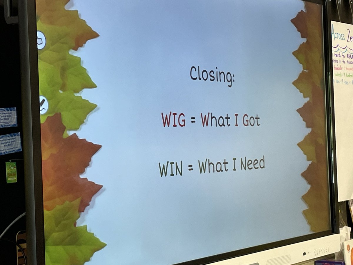 Proof of why I have the best teachers. They are already implementing techniques after one CIA meeting and instructional discussion with @letsquitteachin! #happyprincipal #proudprincipal