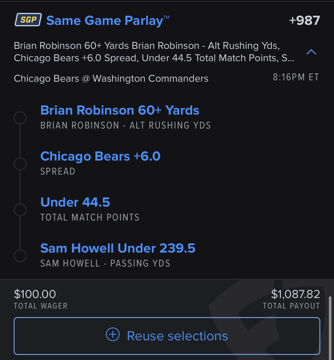 Based on narrative
#bettingtips