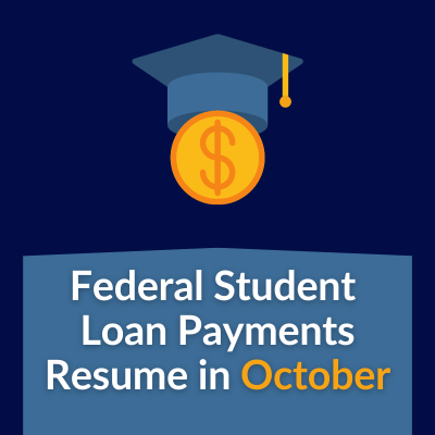 Payments for Federal student loan borrowers resume this month for the first time in three years.

Interest began accruing on September 1. #studentloans #federalstudentloans

Learn more: sdtplanning.com/blog/federal-s…