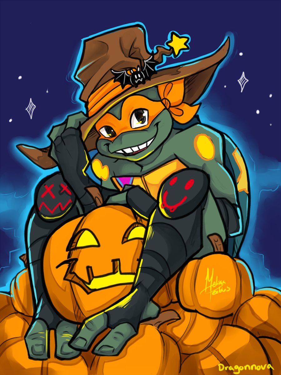 "Pile of Pumpkins"

This will be one of the two options I'm letting my patron's pick for their mini-print this month!

#rottmnt #risemikey #tmnt #tmntmikey