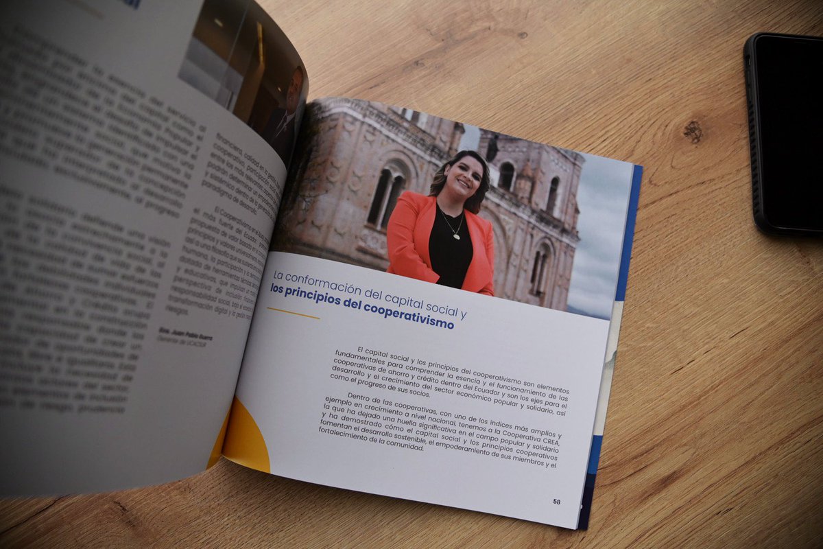 📌Hace dos meses recibí la gentil invitación de <a href="/cooperativacrea/">Cooperativa CREA</a> para escribir un artículo sobre el capital social y cooperativismo en la 1ra edición de su revista.

👏Felicidades estimado Ingeniero <a href="/pbarzallom/">Patricio Barzallo Mendieta</a> por esta gran iniciativa y a todo su personal comprometido.