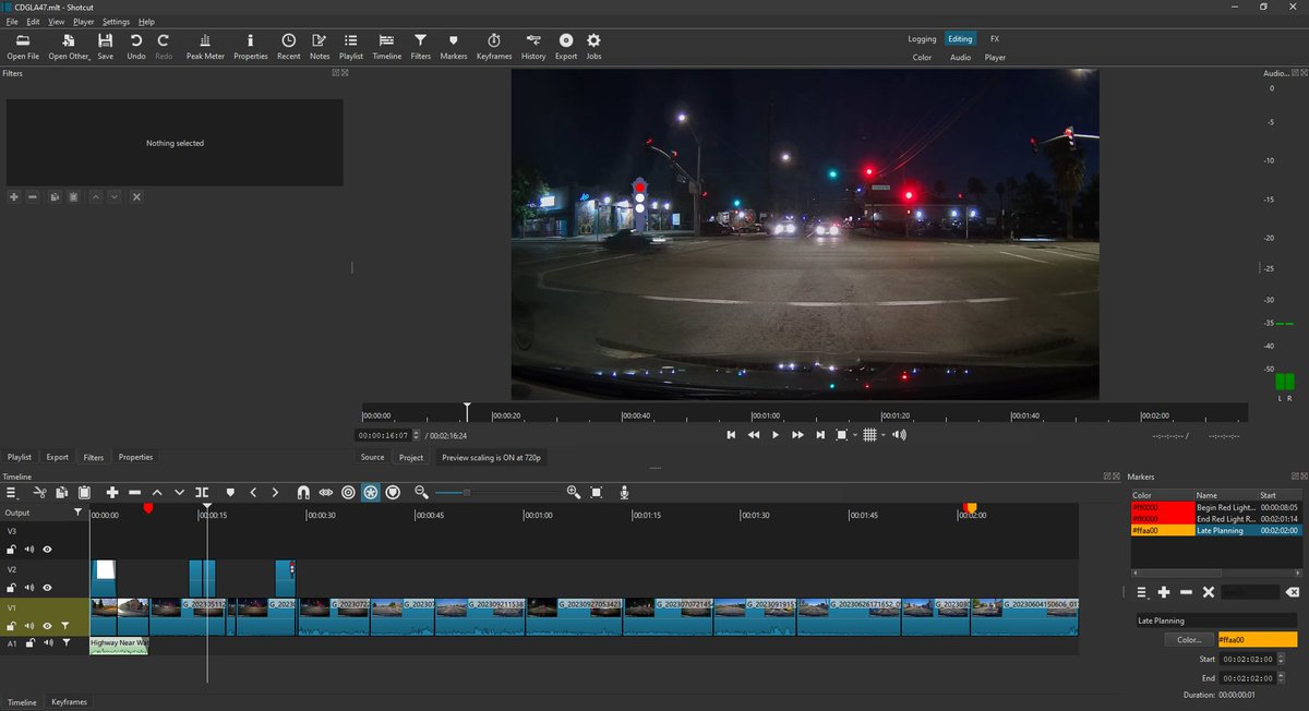 DriversInSoCal's tweet image. Greetings, been away on vacation time off healing biological wear and tear from busy time at work! Been editing a new big episode for Clueless Drivers in SoCal. Sorting this one by organizing clips into categories, starting with red light runners. I'll keep the suspense here!