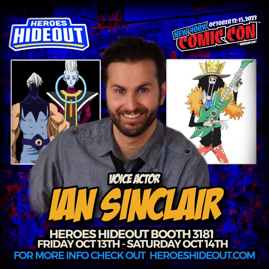 Hey #NYCC friends! I'm gearing up for New York Comic Con this year where I'll be signing autographs alongside the legendary @Rialisms at booth 3181 on Friday the 13th and Saturday the 14th! Get ready for an awesome time, it’s going to be one to remember! See you there! #NYCC2023