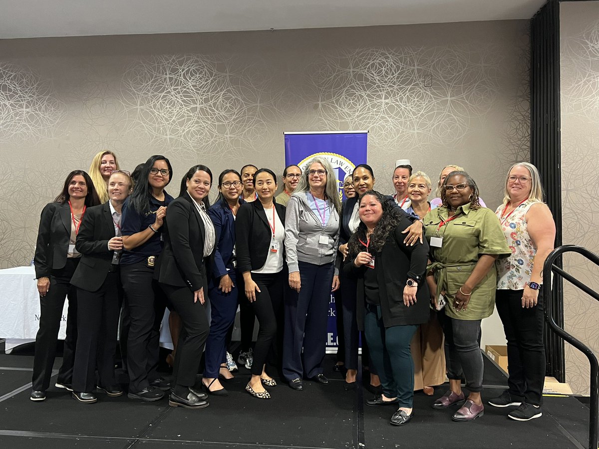 Thank you NYPD 1st Deputy Commissioner Kinsella for attending and speaking at our statewide conference about strengthening the role of women in law enforcement.