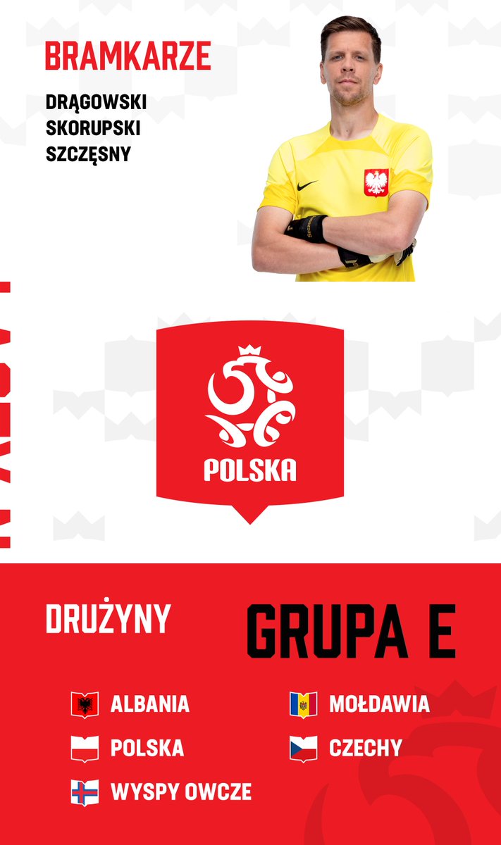 LaczyNasPilka's tweet photo. 🆕 POWOŁANIA 🆕
Selekcjoner Michał Probierz ogłosił listę powołanych zawodników na mecze kwalifikacji mistrzostw Europy 2024 z:
✅ Wyspami Owczymi (12.10.2023, 20:45)
✅ Mołdawią (15.10.2023, 20:45).
Kliknij obrazek i rozwiń listę! 📲⤵️ https://t.co/mRPaKKTK1a