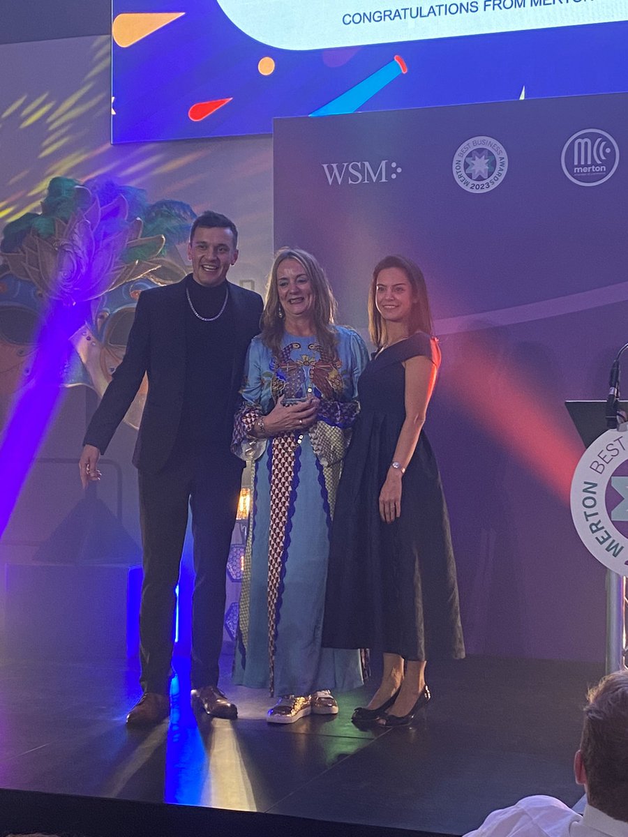 WSMPartners's tweet photo. Winner of the Top Woman In Business award presented by @WSMPartners goes to Claire Jefferies. https://t.co/GZbw0xqXP8