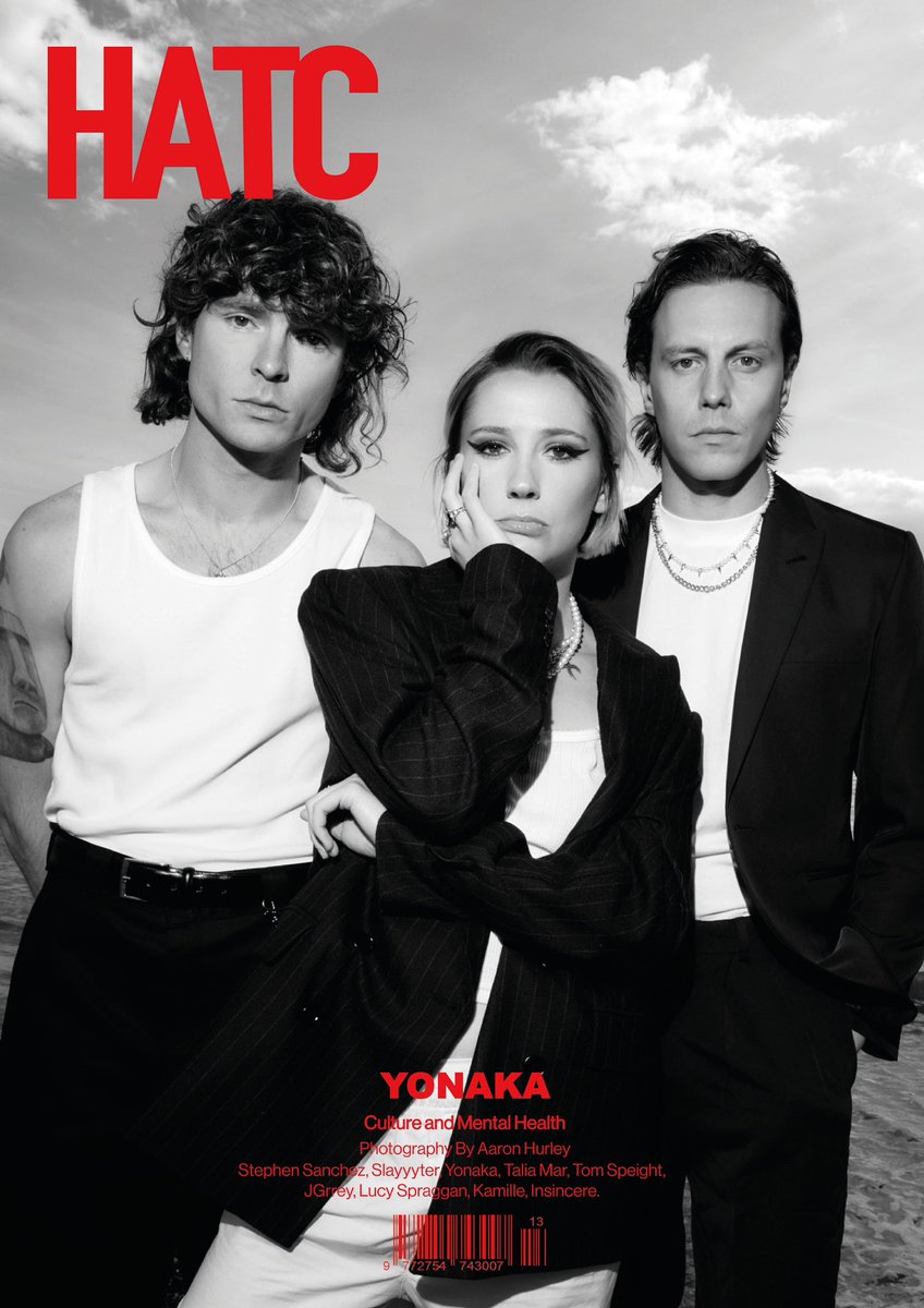 We get up close with <a href="/weareYONAKA/">YONAKA</a> for their Issue 13 cover.

Pre-order their cover in print online
hatcmagazine.com/store 

#yonaka #cover #magazinecover #culture #mentalhealth #podcast