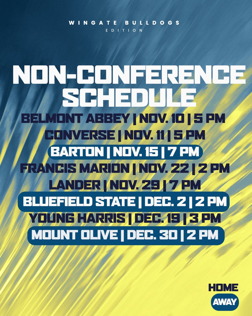 Wingate Bulldogs tweet media