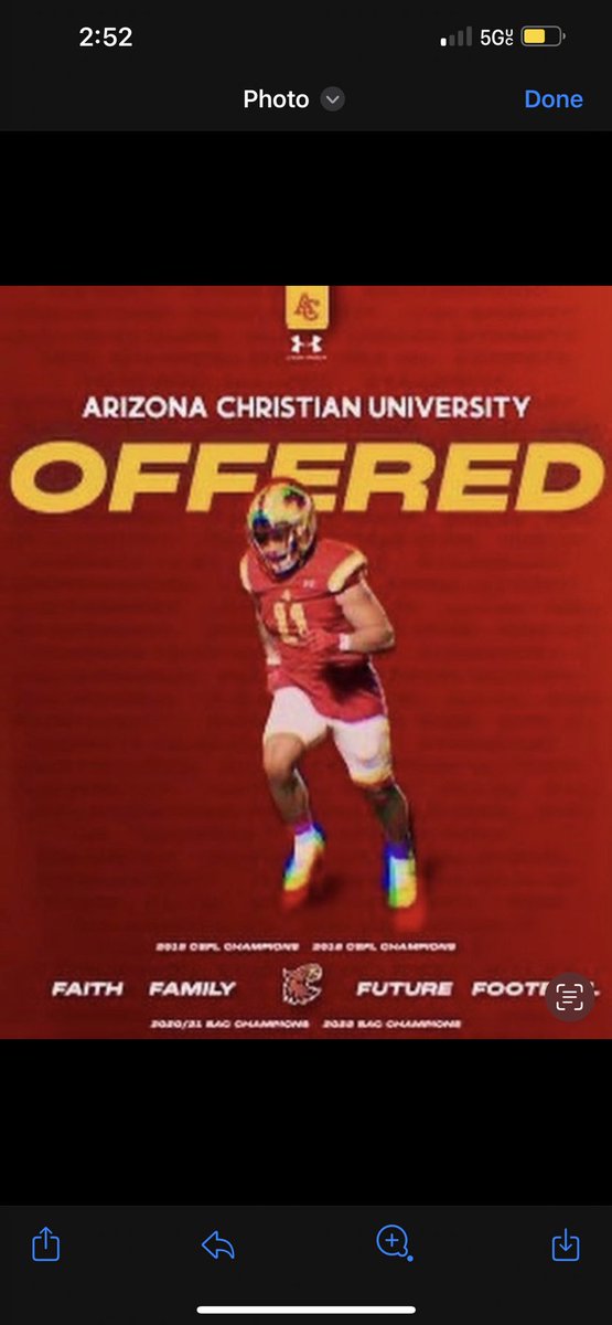 Landon Prouty (@landon_prouty) on Twitter photo #AGTG After a great conversation with Coach Freeman, I am beyond blessed to earn and receive an offer from Arizona Christian University <a href="/scstormfootball/">Simpson Football ⚡️</a>
<a href="/DKMOne3/">Deral Miller</a> #AGTG After a great conversation with Coach Freeman, I am beyond blessed to earn and receive an offer from Arizona Christian University <a href="/scstormfootball/">Simpson Football ⚡️</a>
<a href="/DKMOne3/">Deral Miller</a>