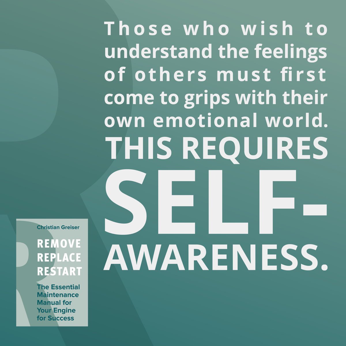 Christiangreis2's tweet photo. Self-awareness is the ability to recognize one’s own moods, values, goals, preferences, drives, and feelings and to understand how they influence one’s behavior. Self-awareness can make or break a career.
#RemoveReplaceRestart
@gabalbuecher @weaveinfluence @meylercampbell https://t.co/9EYtFgPmOT