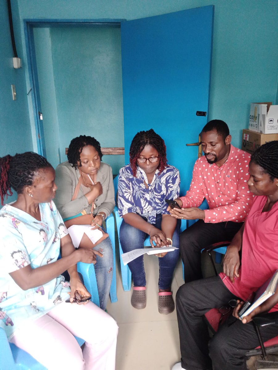 MohNcdi's tweet photo. Today our team, supported by @WHOLiberia, conducted Joint Supportive Supervision for Health Facilities that are beneficiaries of Training in  Assistive Products (TAP) initiatives in Montserrado County including Mount Barclay, Omega Market Clinics &amp; Duport Road Health Center. https://t.co/vvW31oTz9w