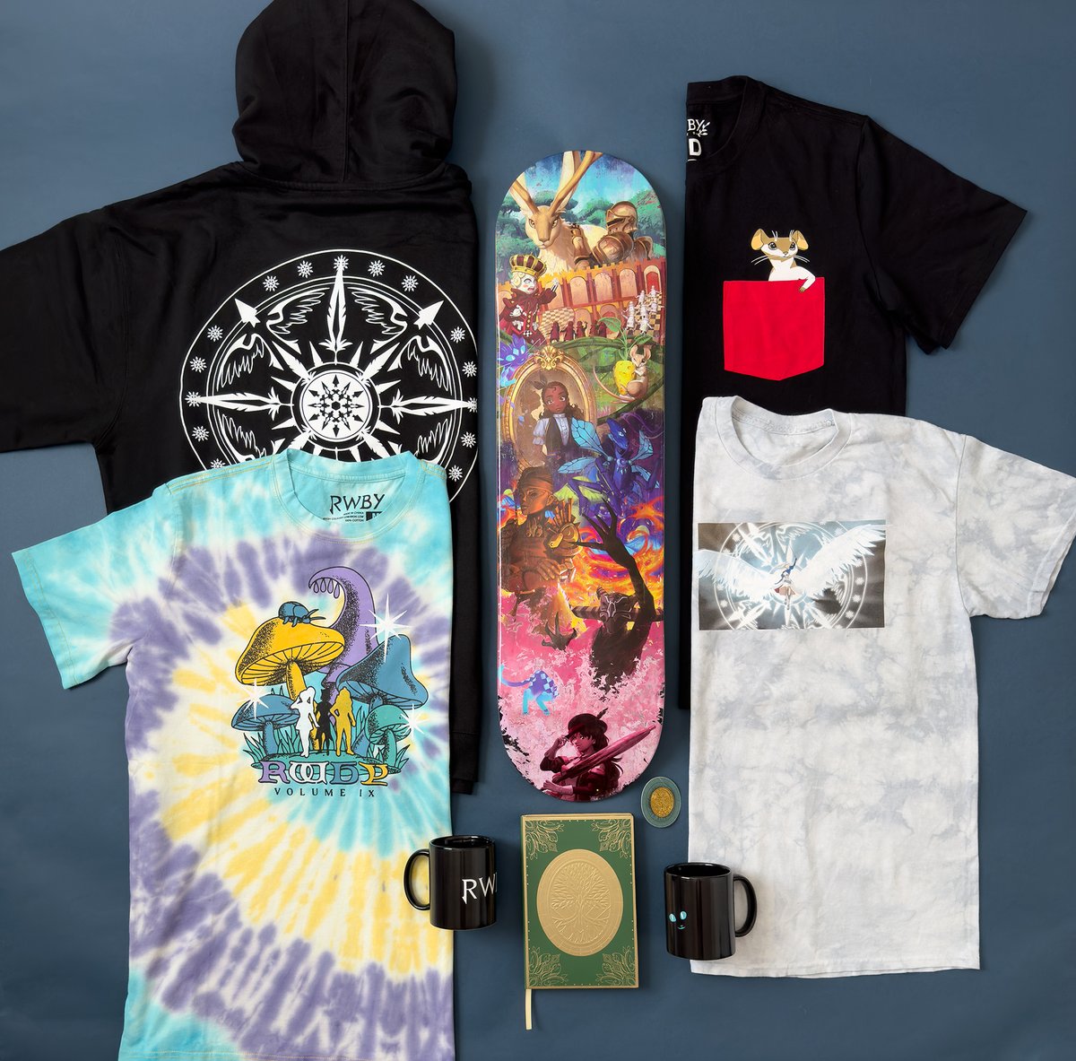 OfficialRWBY's tweet photo. The best Ever (After). Celebrate Volume 9's Home Video release with new RWBY merch! https://t.co/35tnmmUvUR