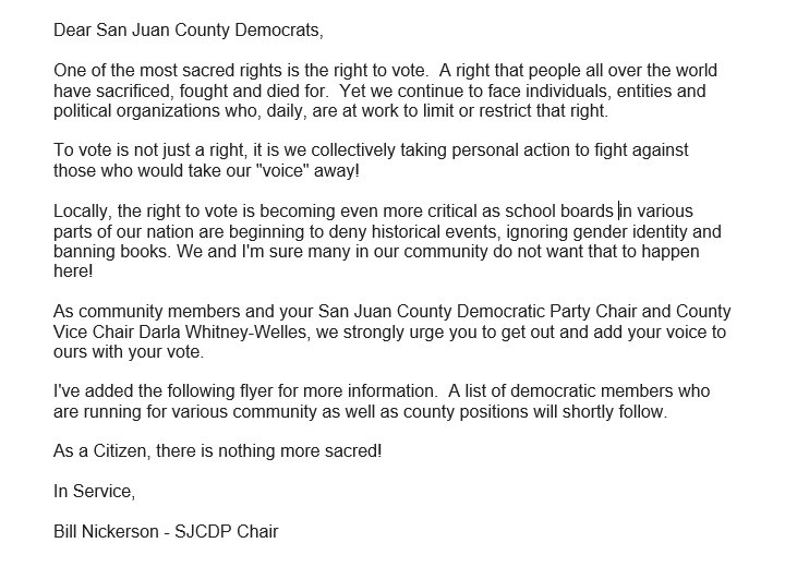 SJCountyDems's tweet photo. Please get out there and Vote! https://t.co/PRUEOK08dM