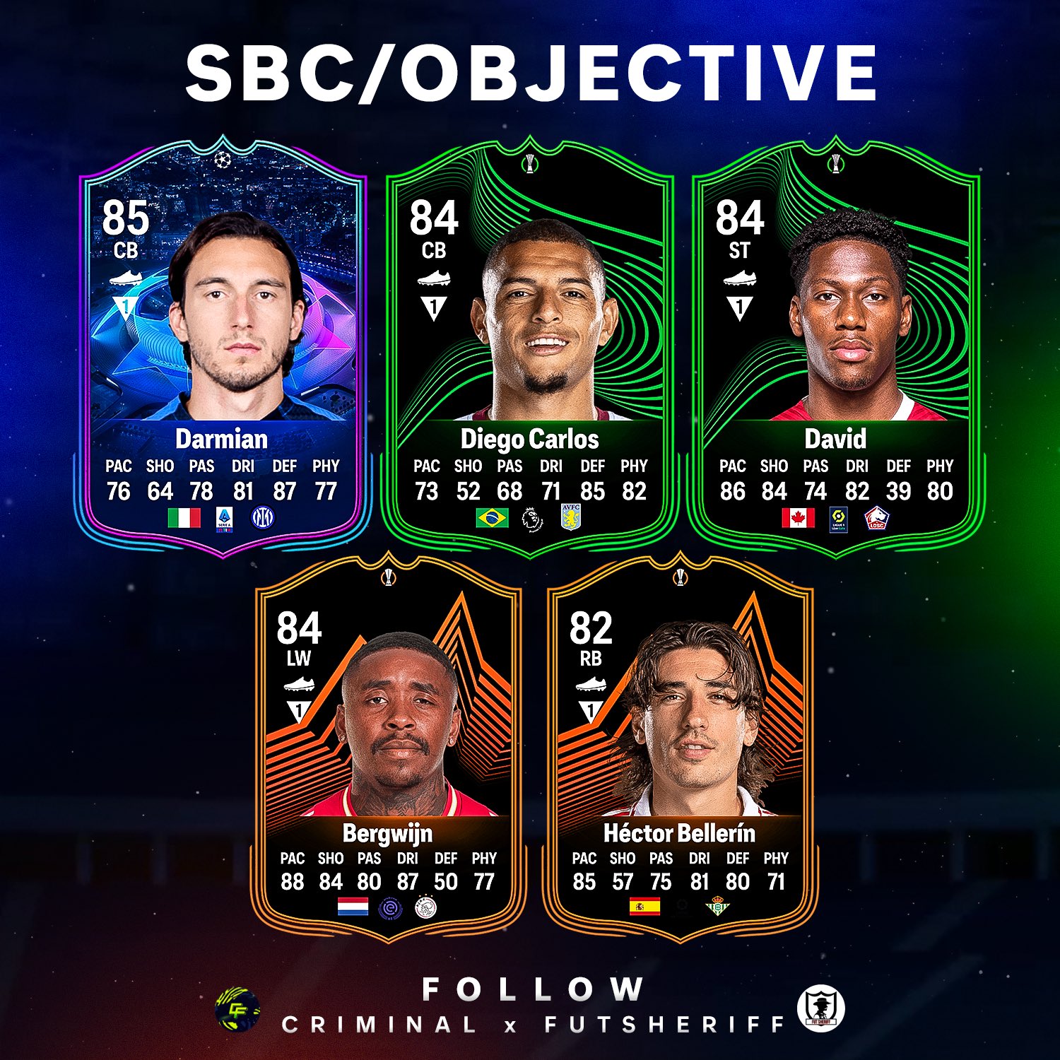 FUT Sheriff - 🎁Kante🇨🇵 is added to come as OBJ/SBC during