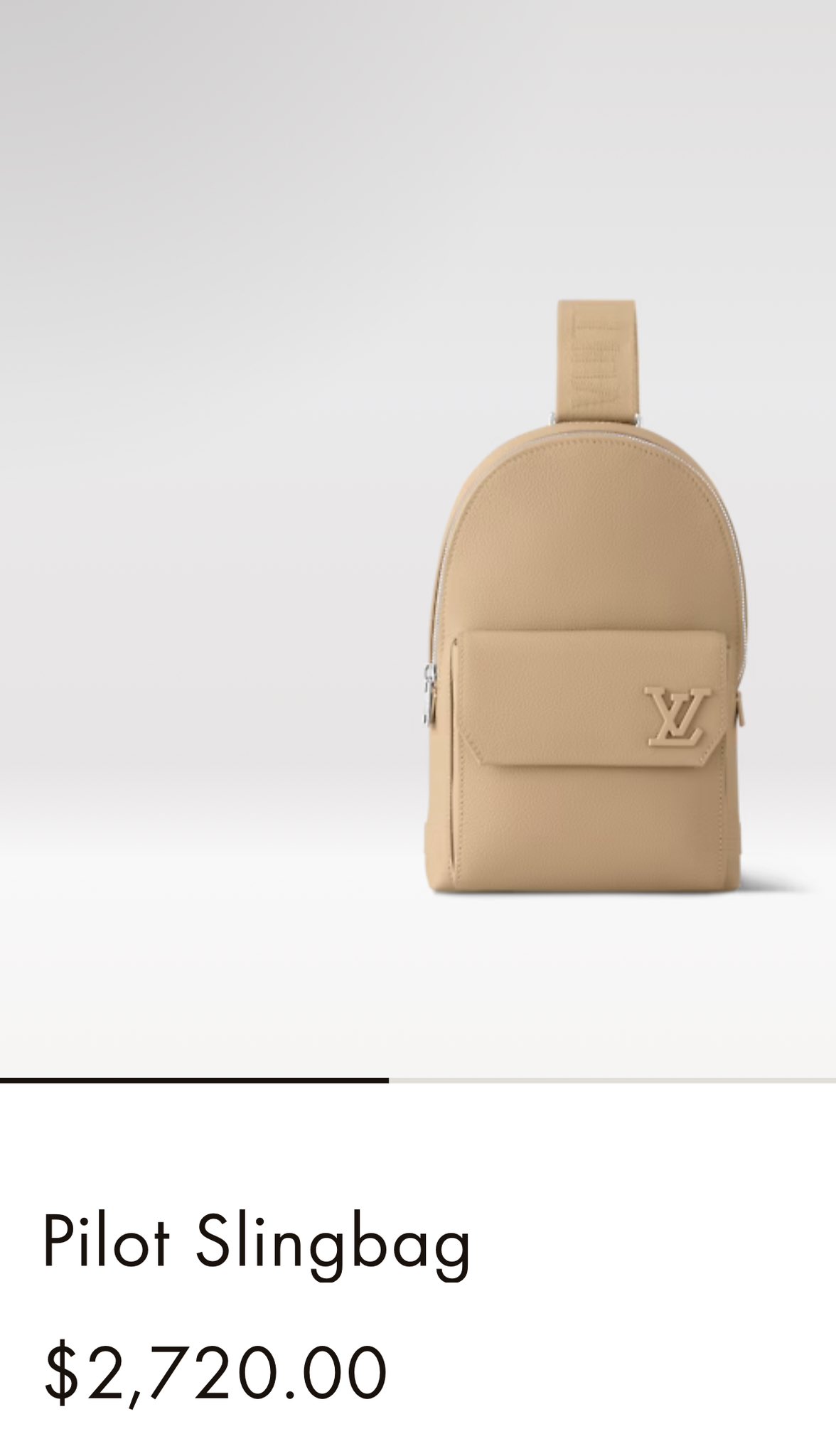 LV backpack men 90% NEW