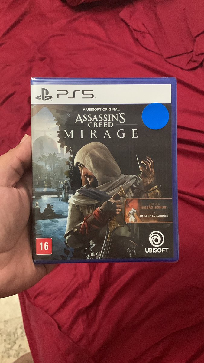 DrLepletier's tweet image. Day one #AssassinCreedMirage 
Obrigado @americanas 
#AssassinCreed #Ps5 #PlayStation5