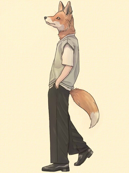  #天狐の日だしTLを狐で埋める #イラスト #furryart