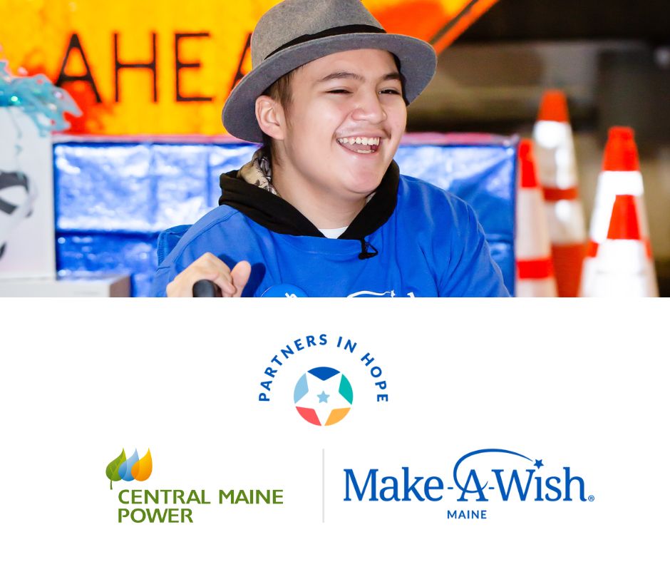 makeawishmaine's tweet photo. We are grateful for the support of @cmpco through our Partners in Hope campaign with WGME CBS 13 &amp; WPFO FOX23.  Central Maine Power is committed to ensuring that no child waits even one unnecessary day to experience the hope and joy a wish brings. #ThankfulThursday https://t.co/GR5RnsUw4Q