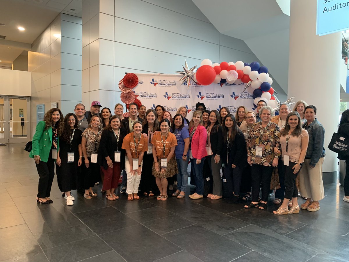 MariaElMeza's tweet photo. Learning, growing and collaborating to engage every @NISD family! #TeamNorthside proudly represented at the #PFEConference @NISD_Family @NISDWholeChild @NISDEvenStart @NISDCarnahan @NISDOHT @NISDMyers @NISDCarlosCoon @NISDMead @NISDFernandez @NISDHolmes @NISDJay! 💙 https://t.co/Xo1fnI04EF