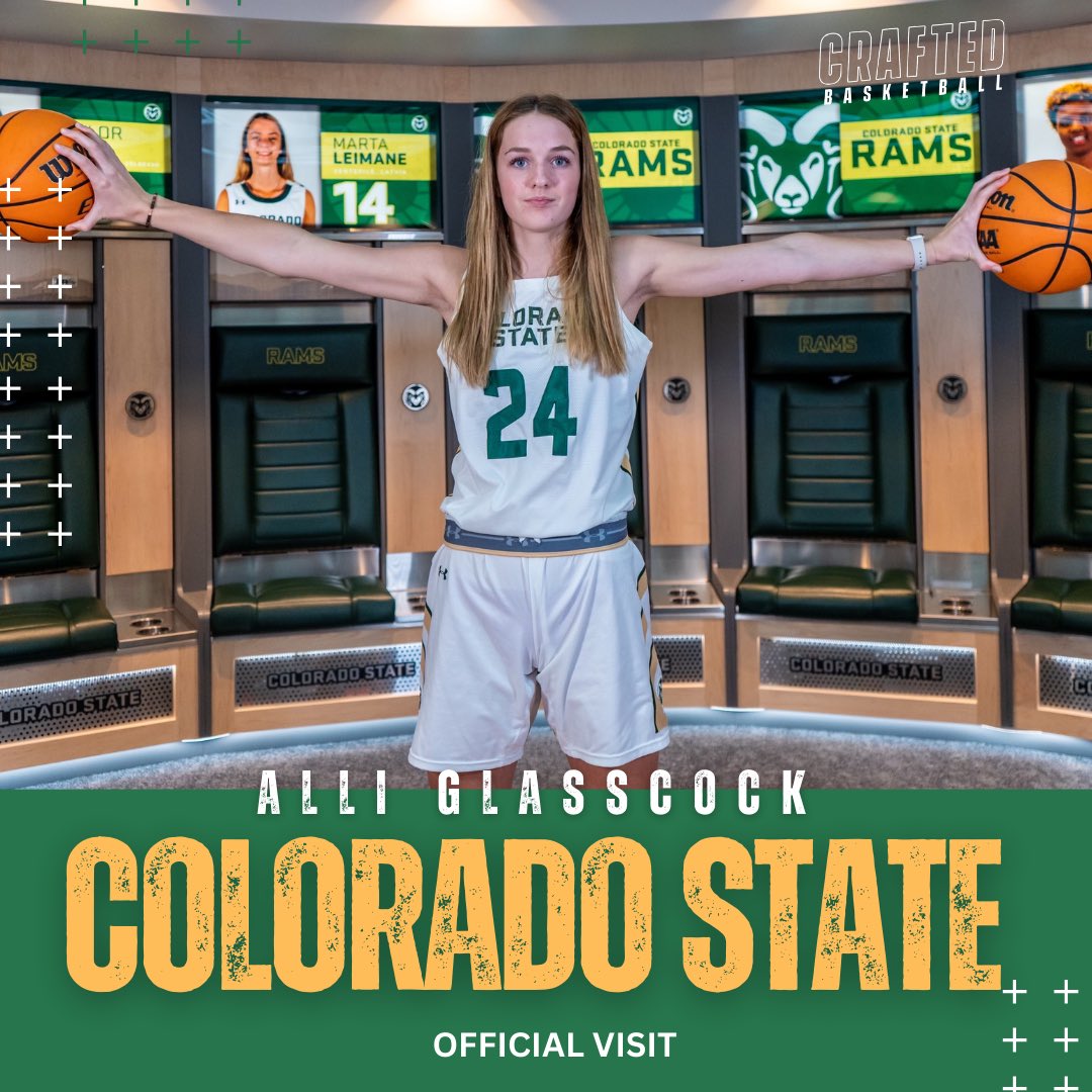 Crafted Basketball Skills & Academy (@craftedbball) on Twitter photo Alli had a great visit to Colorado State! Thank you to the coaches of <a href="/CSUWBasketball/">Colorado State Women's Basketball</a> for having her!! <a href="/craftedbballAAU/">Crafted Basketball AAU</a> <a href="/3SSBCircuit/">3Stripes Select Basketball</a> @3SGBCircuit <a href="/CraftedBball/">Crafted Basketball Skills & Academy</a> <a href="/alli_glasscock/">Alli Glasscock</a> Alli had a great visit to Colorado State! Thank you to the coaches of <a href="/CSUWBasketball/">Colorado State Women's Basketball</a> for having her!! <a href="/craftedbballAAU/">Crafted Basketball AAU</a> <a href="/3SSBCircuit/">3Stripes Select Basketball</a> @3SGBCircuit <a href="/CraftedBball/">Crafted Basketball Skills & Academy</a> <a href="/alli_glasscock/">Alli Glasscock</a>