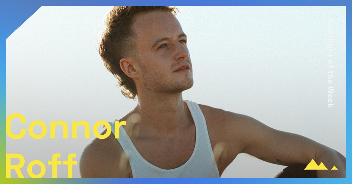 Spotlight of the Week 💙⚡️ @connorroffmusic Listen to Connor Roff's latest single 'Big Love' ➡️ spoti.fi/48rWWUS