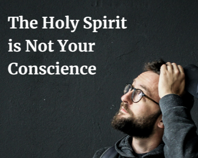 The Holy Spirit is not your conscience. #ThursdayTip #ThursdayThoughts #ThursdayMood #MayfieldUnitedChurch #ThinkPositiveThursday