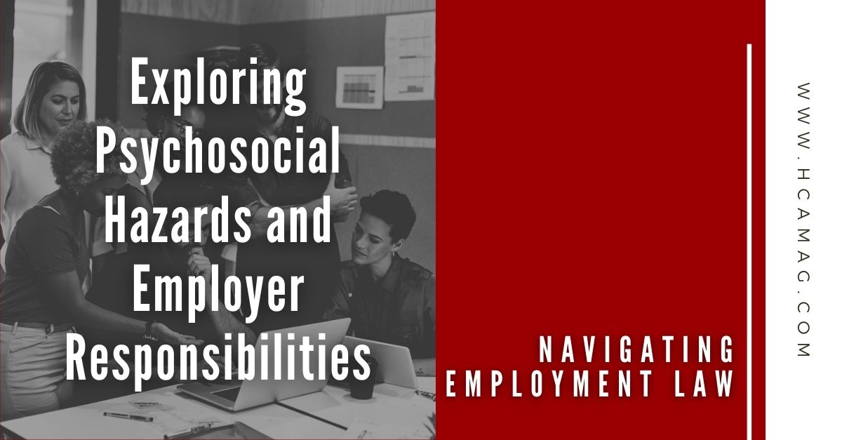 HRDAustralia's tweet image. A look back into our top Employment Law article of last week!

Discover the latest insights on psychosocial hazards and the Right to Disconnect, and how they impact employers and HR.

Read more now: hubs.la/Q0248jKN0

#HRInsights #WorkplaceWellbeing #RightToDisconnect