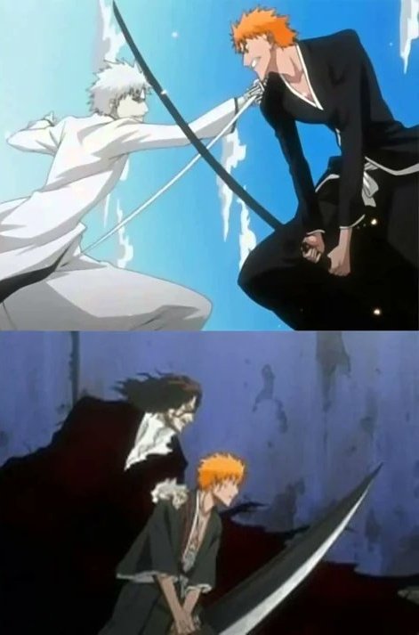 ICHIGO VS WHITE ICHIGO!!