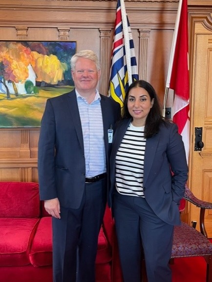 BCNotaries's tweet photo. BCNA CEO Chad Rintoul is honoured to have met with BC’s Attorney General Hon. Niki Sharma in recognition of #MakeAWillWeek, occurring this week in British Columbia. 
 
@NikiSharma2 https://t.co/xYPCdx66HM