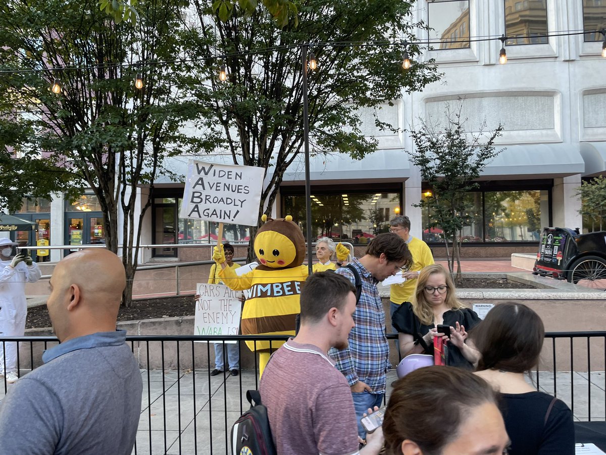 Scenes at the @WABADC event include a local celebrity sighting by @TheNimbee.