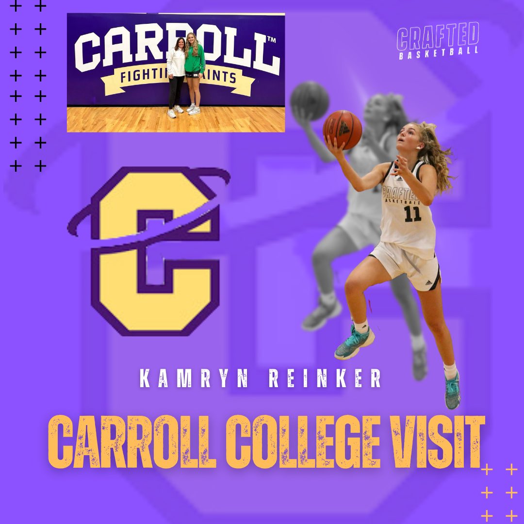 Crafted Basketball Skills & Academy (@craftedbball) on Twitter photo <a href="/KamReinker/">Kamryn Reinker</a> had a great visit with <a href="/CCSaintsWBB/">Carroll College Women's Basketball</a>!! Thank you <a href="/coachrgsayers/">Rachelle Sayers</a> ! <a href="/craftedbballAAU/">Crafted Basketball AAU</a> <a href="/craftedbballAAU/">Crafted Basketball AAU</a> <a href="/3SSBCircuit/">3Stripes Select Basketball</a> @3SGBCircuit <a href="/KamReinker/">Kamryn Reinker</a> had a great visit with <a href="/CCSaintsWBB/">Carroll College Women's Basketball</a>!! Thank you <a href="/coachrgsayers/">Rachelle Sayers</a> ! <a href="/craftedbballAAU/">Crafted Basketball AAU</a> <a href="/craftedbballAAU/">Crafted Basketball AAU</a> <a href="/3SSBCircuit/">3Stripes Select Basketball</a> @3SGBCircuit