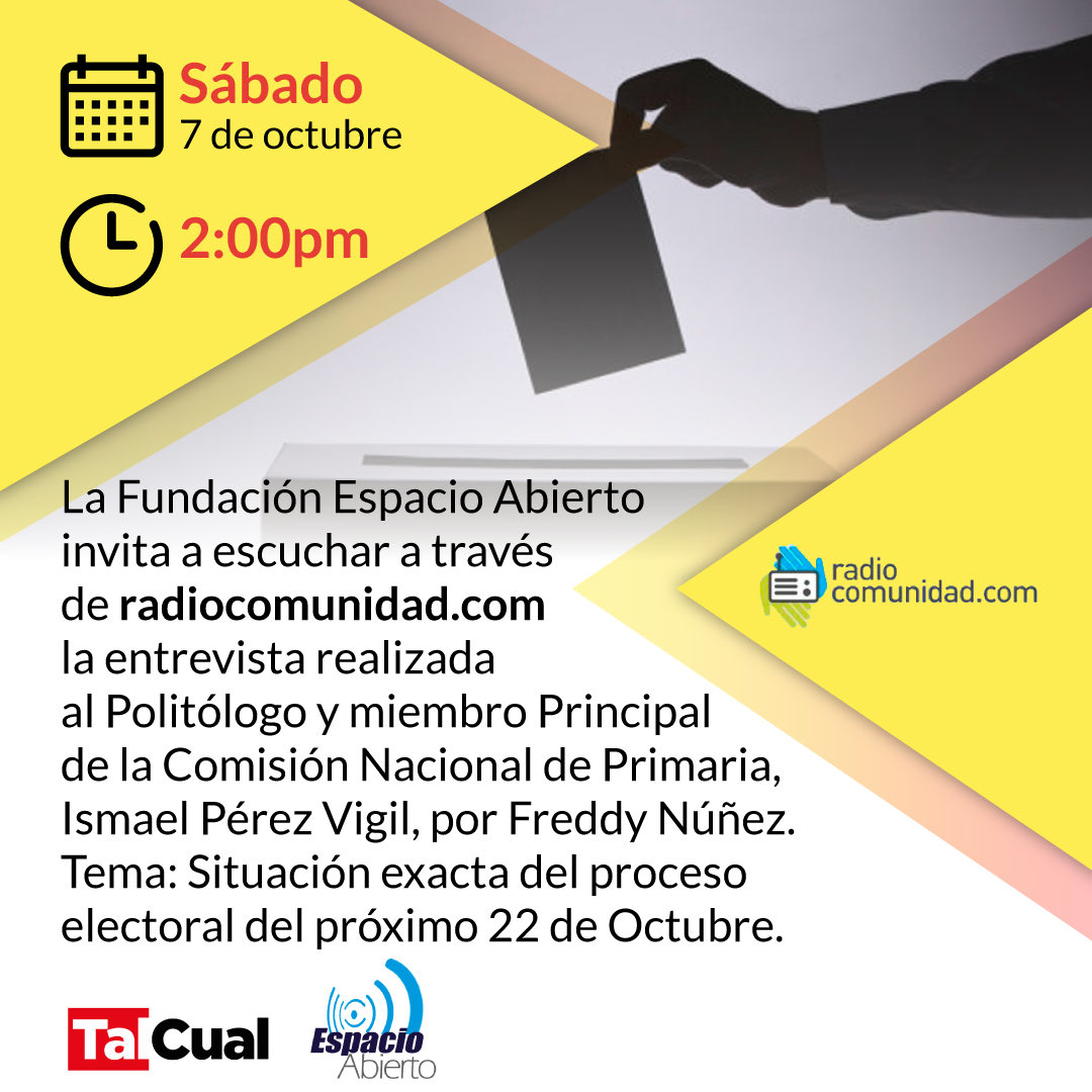 En la Venezuela de hoy, el trabajo de la Comisión Nacional de Primaria y el inmenso esfuerzo que realizan con miles de personas para concretar la elección del candidato único y unitario este domingo 22 de Octubre, es una epopeya civil.