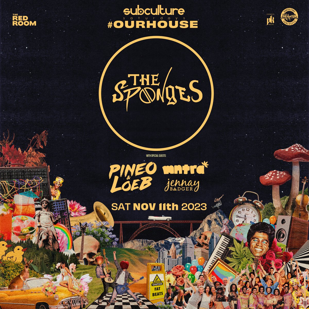 JUST ANNOUNCED! <a href="/thespongesrback/">The Sponges</a> are coming to <a href="/REDROOMVANCITY/">The Red Room</a> for the first time next month with special guests <a href="/PINEOMusic/">PINEO & LOEB</a> + MNTRA + <a href="/JENNAYBADGER/">JennayB</a> #OurHouse 2023 Finale - Tickets at digitalmotionbc.ca/events