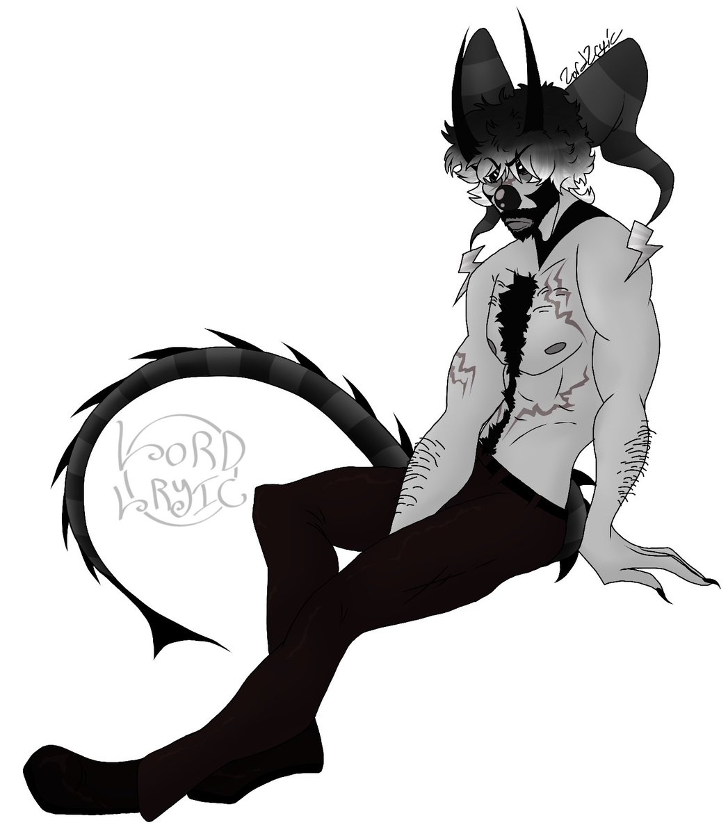 Clown Demons? My two sillies!!! #clowns #art #ocs #jester what should I draw them doing?