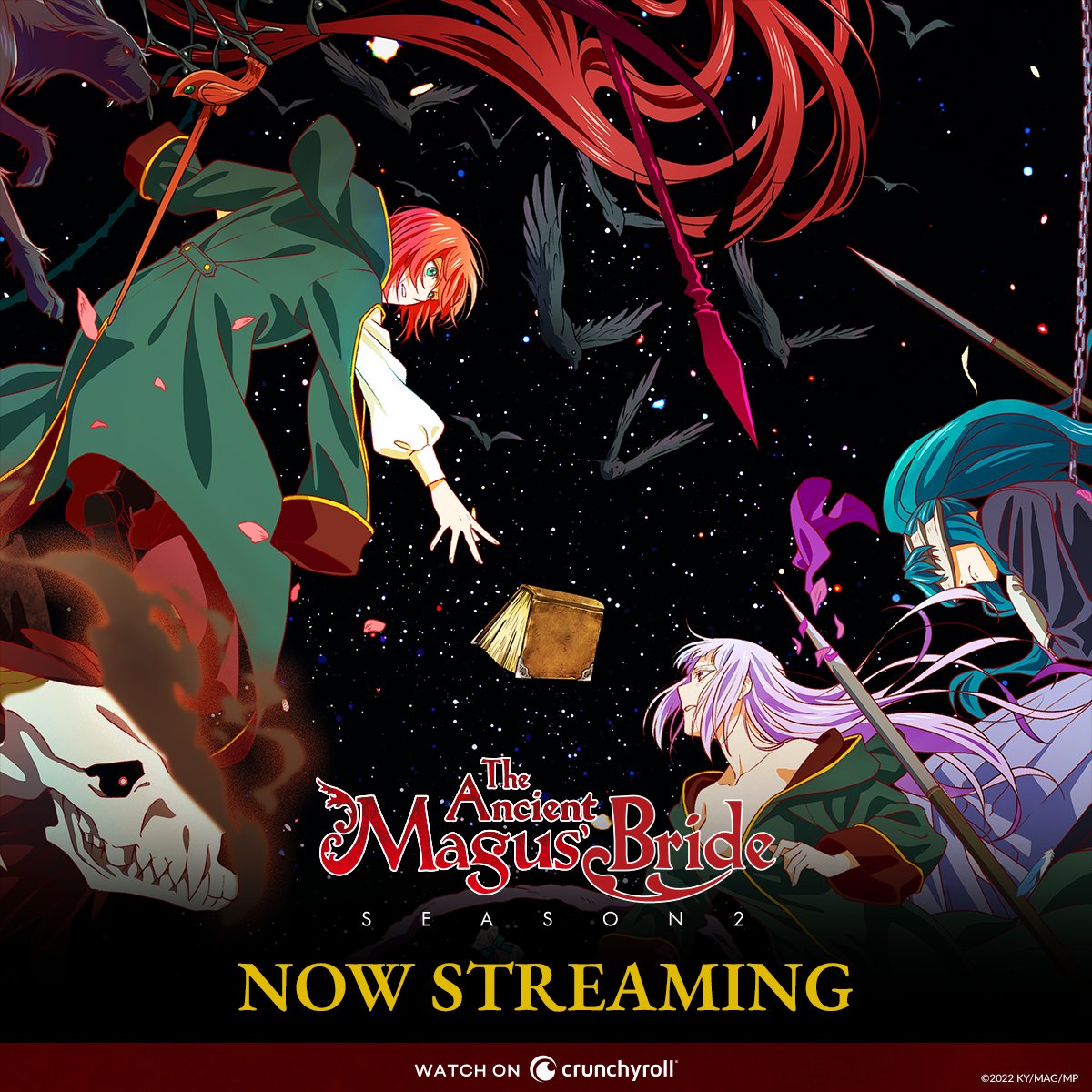 The Ancient Magus' Bride Season 2 Part 2 - Episode 13 is now available on <a href="/Crunchyroll/">Crunchyroll</a>!

💖 Watch: got.cr/magusbrides2e1…