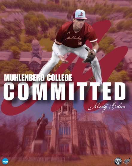 martyedson2's tweet photo. I am very excited to announce that I will be continuing my academic and athletic career at Muhlenberg College. I would like to thank my coaches and parents for always pushing me and allowing me to get to this point. #rollmules https://t.co/FR85mD5bLi