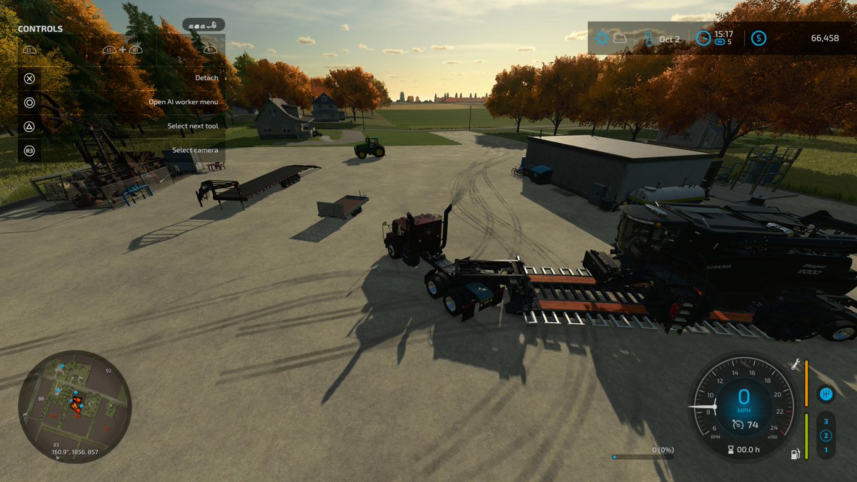 #PS5Share, #FarmingSimulator22 Making a delivery for a buddy