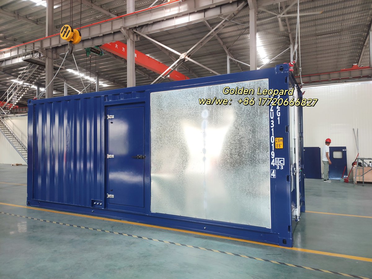 EmilyGenerator's tweet photo. Cummins container generator set
⚡Model: KTA38-G5
⚡Power: 880KW
☎: +86 17720666827
#container #genset #generator  #generador #engine  #dieselgenerator #dieselgeneratorset 
#Cummins #Perkins  #เครื่องกำเนิดไฟฟ้า #генератор #gerador #ម៉ាស៊ីនភ្លើង #containerGenset https://t.co/VFExDJQykI