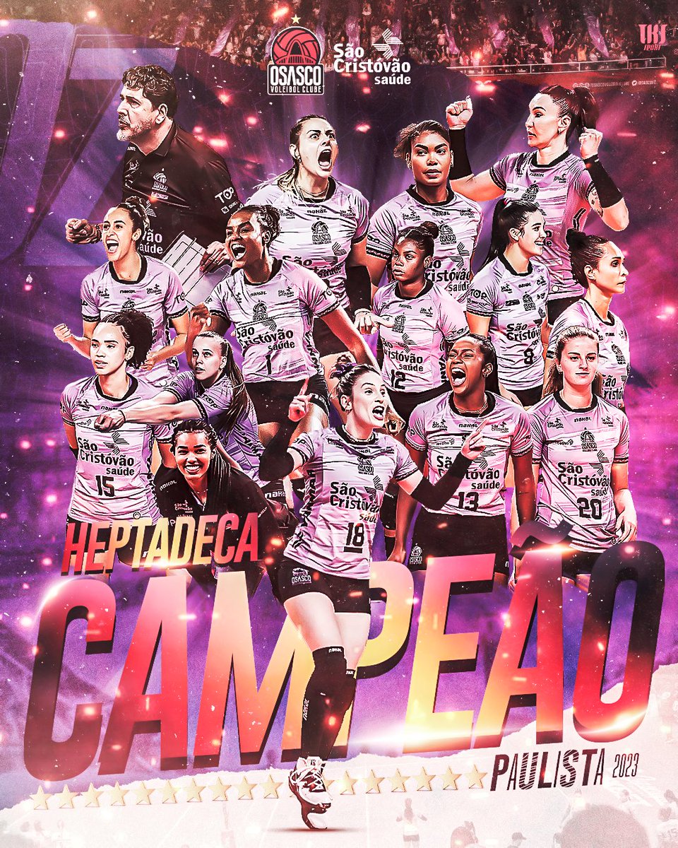 OsascoVC's tweet photo. DEU OSASCÃO...e pela 17ª vez É CAMPEÃO 🏆

⭐️⭐️⭐️⭐️⭐️⭐️⭐️⭐️⭐️⭐️⭐️⭐️⭐️⭐️⭐️⭐️⭐️

SEMPRE #JuntosPorOsasco https://t.co/tHB446uPBR