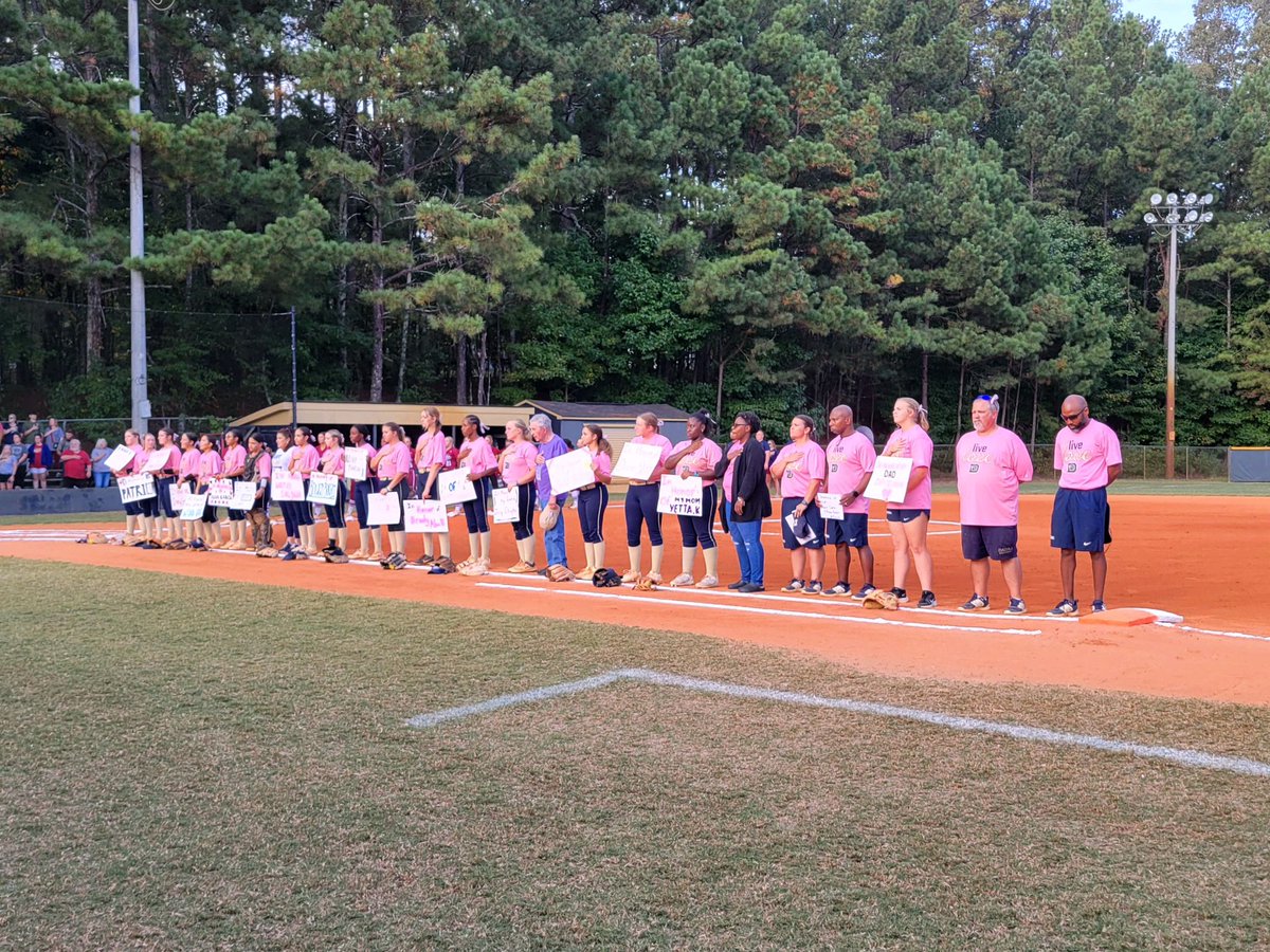 Dacula High School Softball (@dacula_softball) on Twitter photo Tonight we honored those who have fought cancer.  We fell in the 7th, 7-6 but we fought hard and were a tough out. <a href="/saigeherbst/">Saige Herbst</a> hit her 9th 💣 2-4 2RBI, <a href="/anderlynkayeb/">anderlyn burford</a> added a H, RBI, & SB.  <a href="/KPlaisance2027/">Karsyn Plaisance</a> <a href="/izzy_forestier/">Izzy Forestier</a> <a href="/quinn_lockhart9/">Quinn Lockhart</a> & <a href="/KaylaDozier5/">Kayla Dozier</a> each added a H. Tonight we honored those who have fought cancer.  We fell in the 7th, 7-6 but we fought hard and were a tough out. <a href="/saigeherbst/">Saige Herbst</a> hit her 9th 💣 2-4 2RBI, <a href="/anderlynkayeb/">anderlyn burford</a> added a H, RBI, & SB.  <a href="/KPlaisance2027/">Karsyn Plaisance</a> <a href="/izzy_forestier/">Izzy Forestier</a> <a href="/quinn_lockhart9/">Quinn Lockhart</a> & <a href="/KaylaDozier5/">Kayla Dozier</a> each added a H.