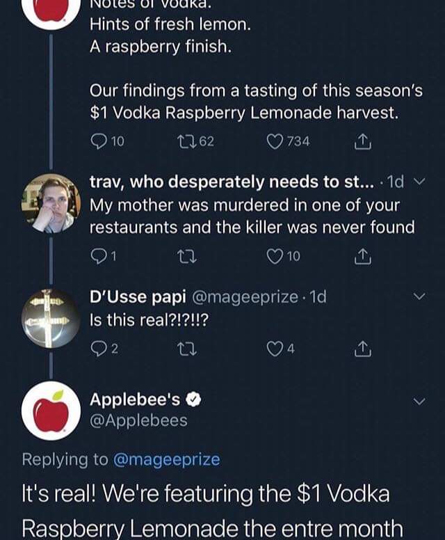 RotanZ_ACAB's tweet photo. @Applebees https://t.co/nGsf8fJFWe