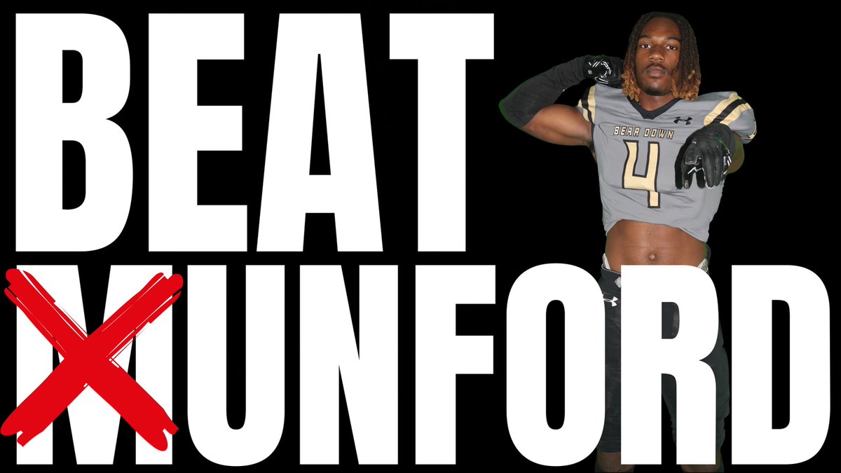 LincolnBearsFB's tweet image. One ❌ore sleep before we get to BEAT ❌unford‼️
#BearDown #GameDayGraphics