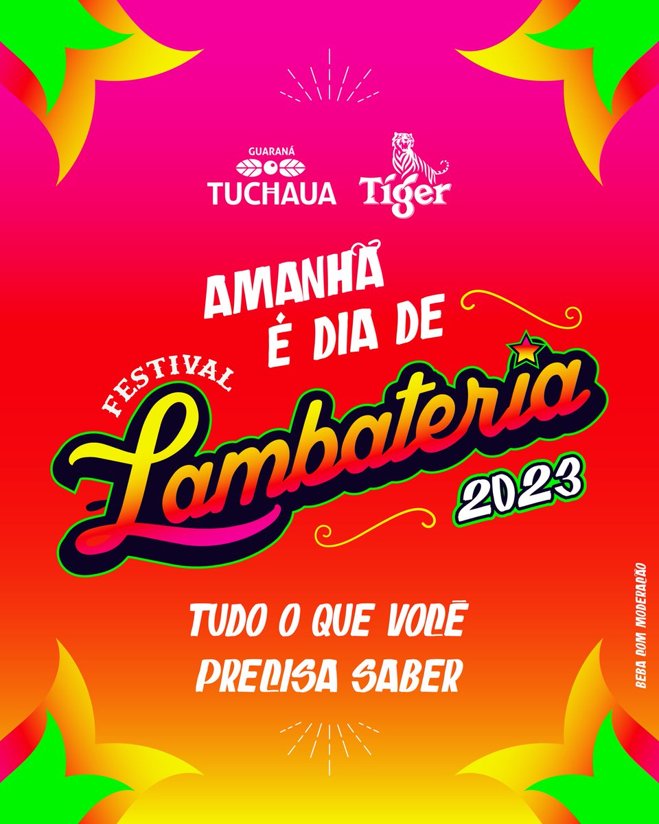 lambateriabelem's tweet photo. Vou deixar tudo mastigadinho aqui pra facilitar tua vida, heim! Te esperta que já é amanhã⚡ 

Faltam poucas horas pro grande dia! E a gente vai te explicar todo o esquema desse ano, hein 🔥 Dá uma olhada nas infos gerais pra não perderes aquele show que tu tanto tá esperando! 💥 https://t.co/93uMzFwJBE
