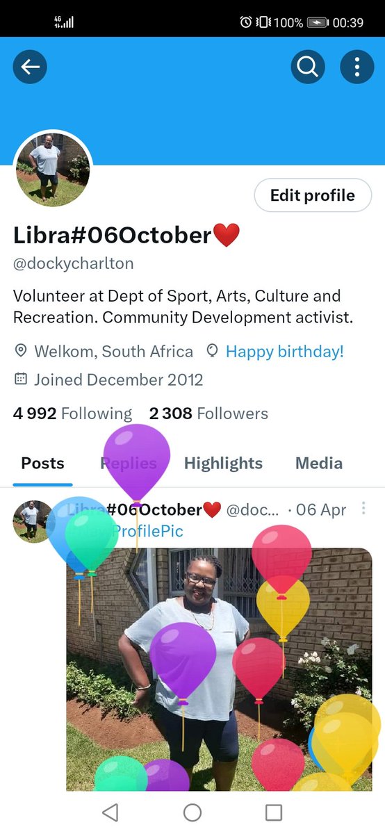 dockycharlton's tweet photo. Today is my birthday, and my heart is full of nothing but gratitude. I pray that the Lord will grant me more special days like this to praise His name. Amen Halellujah 🎂🌺🎊🎉🌸💐🌹💝💕❤‍🩹❤️ https://t.co/l8njutG0fL
