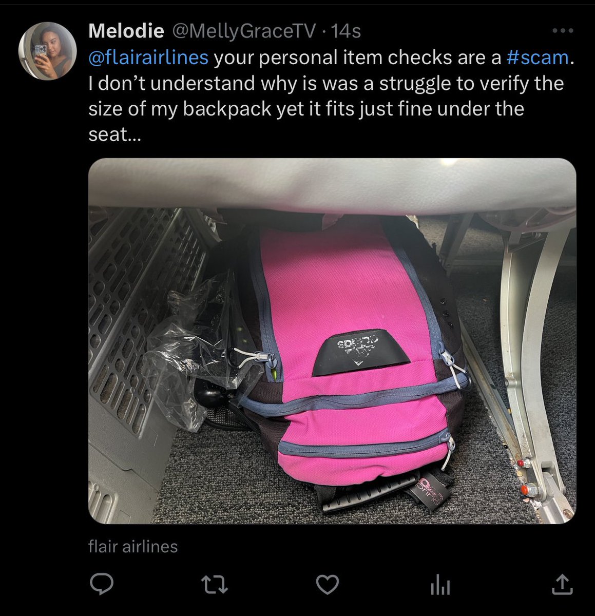 Ohh #flairairlines playing this game huh…