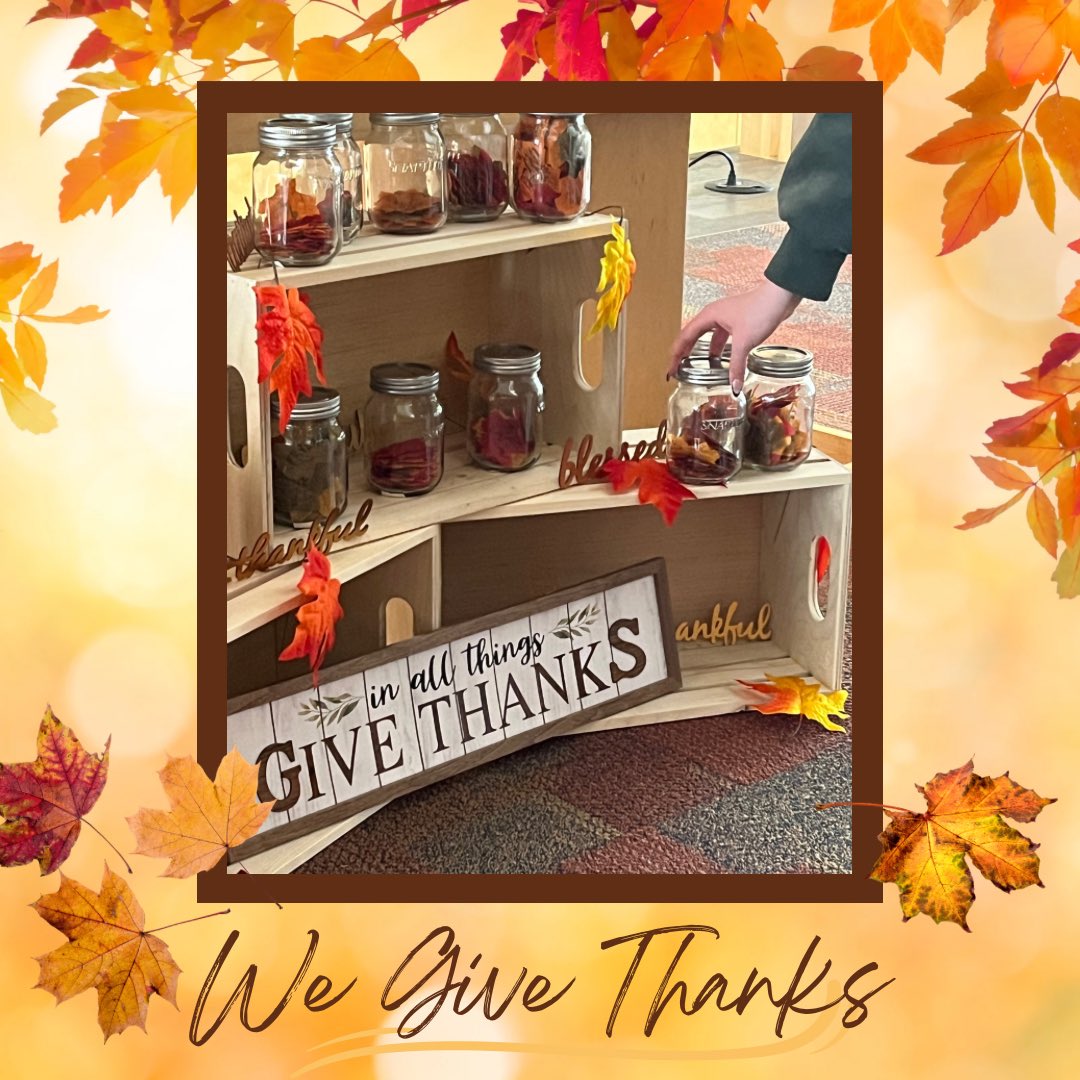 ALLSAINTSccsd's tweet photo. Today we celebrated the Thanksgiving Liturgy in our Connect groups.  Happy Thanksgiving Legends!

#legendsownit https://t.co/rxEh1D9Dqa